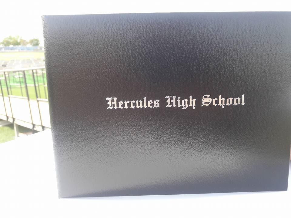 Hercules high school diploma